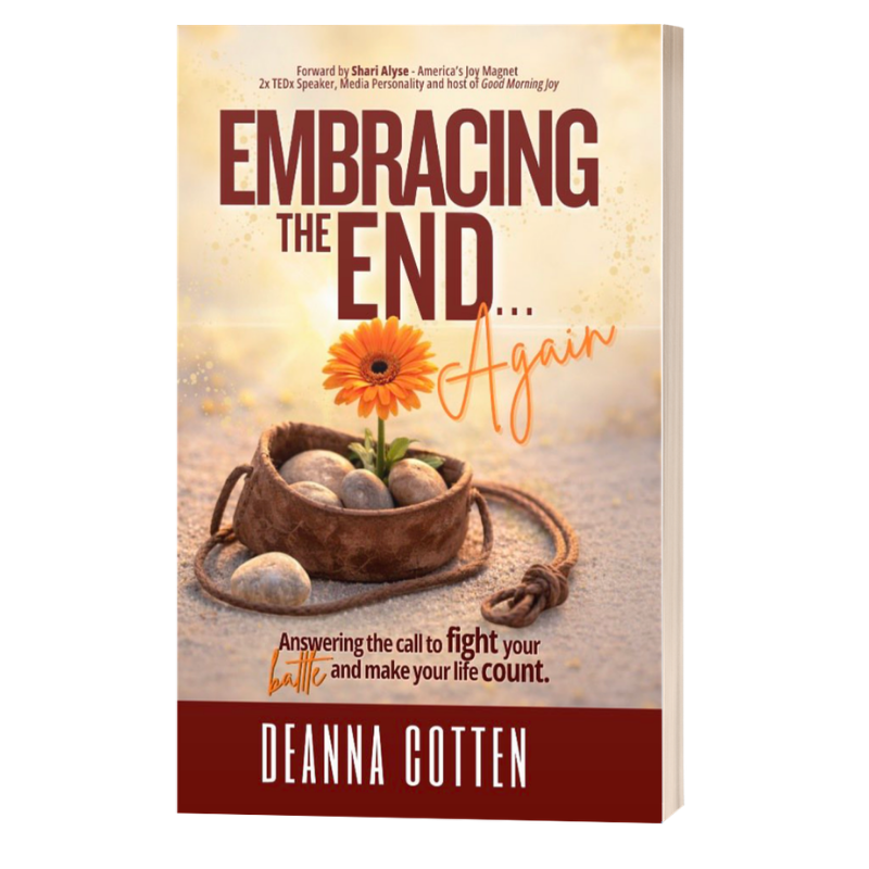 Embracing the End Again book cover by Deanna Cotten